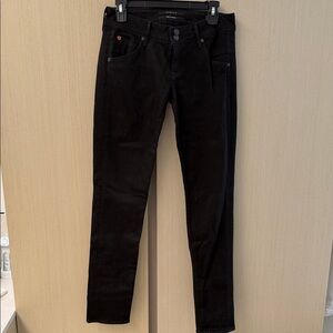 Hudson Jeans Low Rise Black Straight Leg Women Jeans